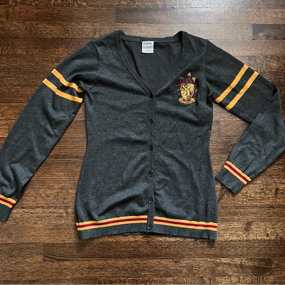 Harry Potter size large gray cardigan - Picture 4 of 9